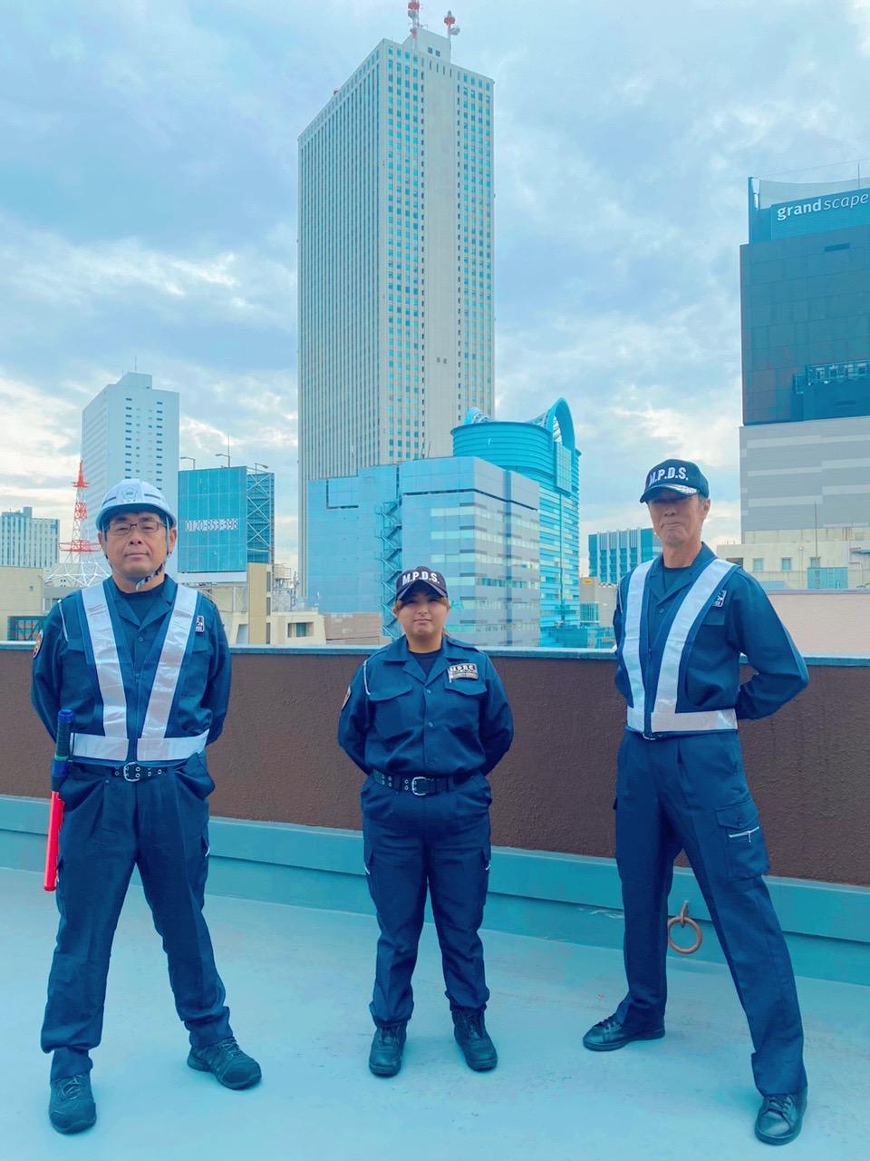 業務拡大中!!警備スタッフ大募集!!　★女性も活躍できる仕事です！