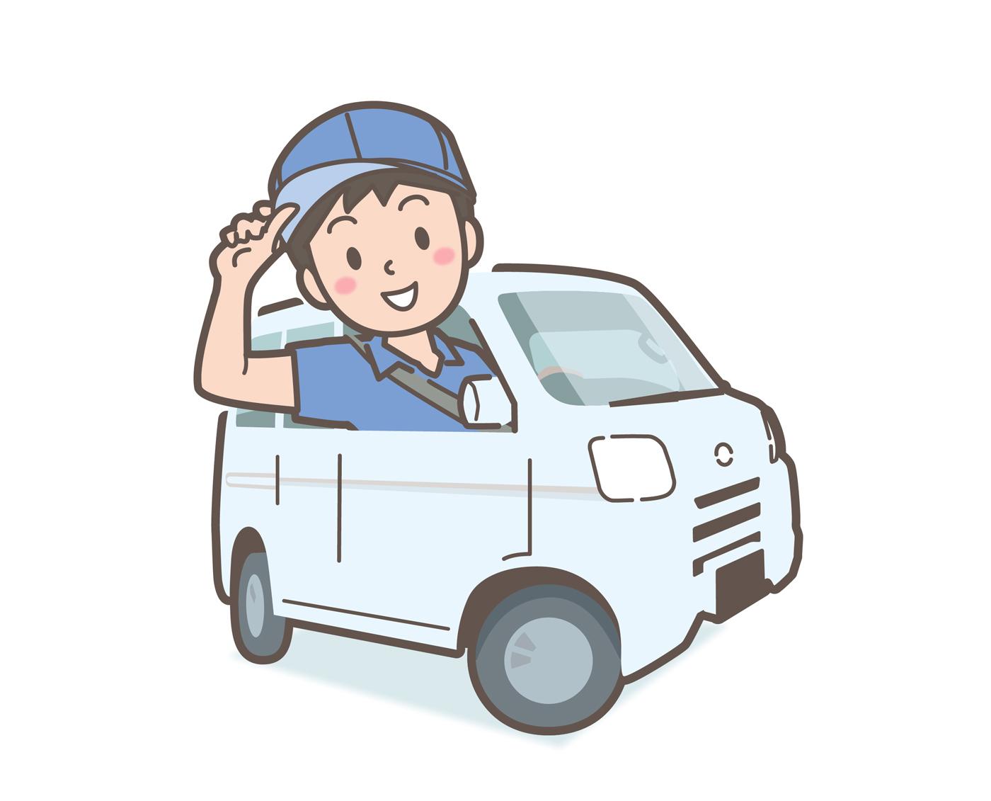 固定ルートだからドライバー未経験でも安心！