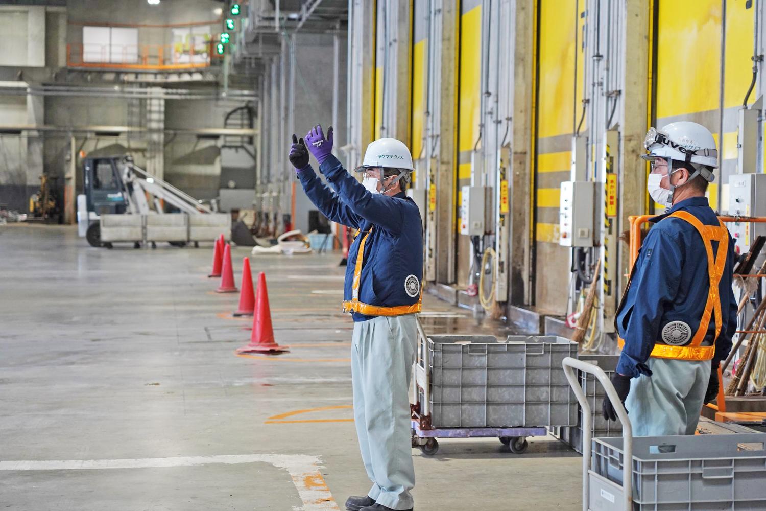 安定して働ける環境プラント（ごみ焼却施設）内のおシゴト！